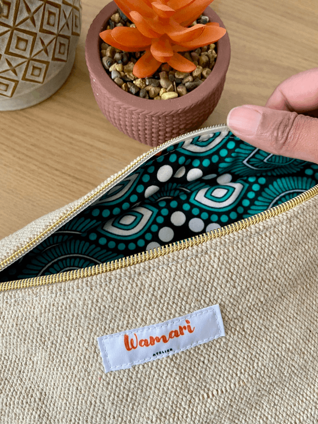 Sac banane jute - personnalise l'intérieur de ton sac
